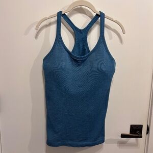 Lululemon Ebb to Street Blue Tank Top